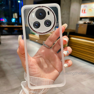 Ốp Cho Honor Magic 6 Pro 5G Magic6 6pro 5 Lite 2024 Bảo Vệ Ống Kính Máy Ảnh TPU Mềm Trong Suốt Cạnh Điện Thoại Thời Trang Ốp Lưng Chống Sốc