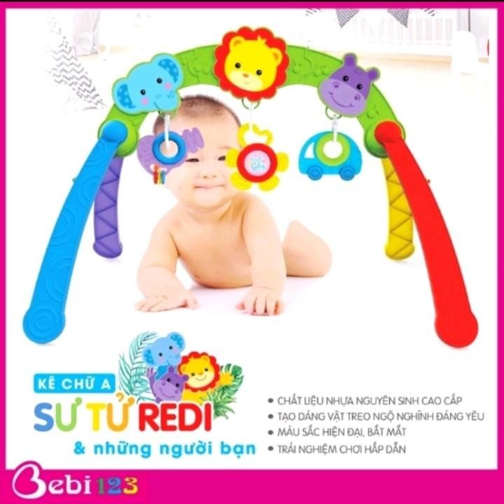 Kệ chữ A đồ chơi cho bé sơ sinh có nhạc