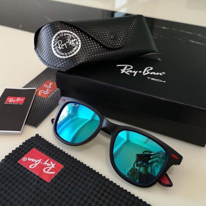 Kính râm phân cực rayban chính hãng của nhà máy rayban