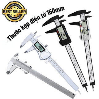 Thước kẹp màn hình lcd 150mm - thước cặp điện tử cacbon