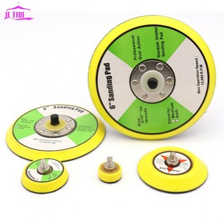 【UTHU】Backing Pad 1pcs Grinder 1'' - 6'' Loop Sanding Disc Backing Pads For Air Sander