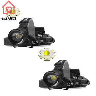 Nóng 4 chế độ đèn pha chống thấm nước đèn led đầu siêu sáng đèn pin cho cắm trại ngoài trời chạy săn bắn
