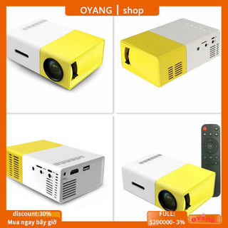 Oyang yg300 máy chiếu mini 1080p hd máy chiếu hướng dẫn sử dụng zoom điện thoại thông minh máy chiếu phim ngoài trời cho pc tv đĩa u thẻ sd