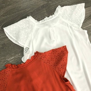 Áo Ny phối ren tay A611