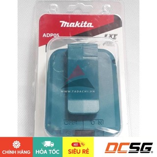 Bộ chuyển đổi cổng usb sạc điện thoại 18v makita adp05 | dcsg