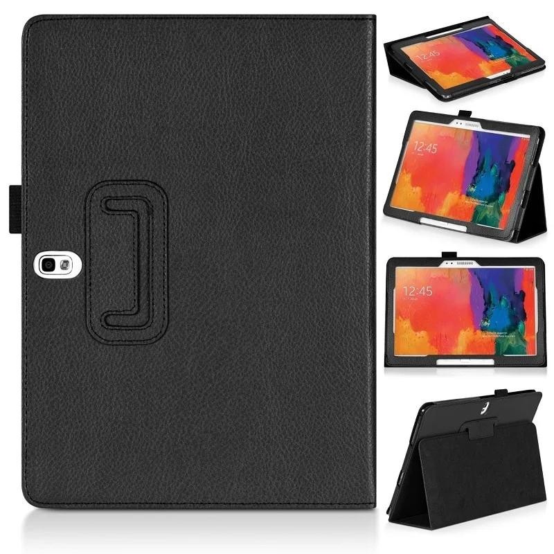 Bao da PU Flip Stand Cover Samsung Galaxy Note 2014 Edition 10.1 P600 P605 Vỏ thông minh từ tính Tab