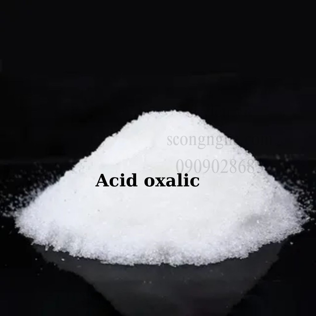 Oxalic acid dihydrate C2H2O4 Acid oxalic chất lượng - Bột tẩy rửa đa năng cho công nghiệp 500g