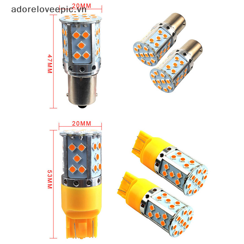 Apvn 1156 7440 T20 3030 35smd Bóng Đèn Canbus W21W Đèn LED Xe Tín Hiệu Ligh Jelly