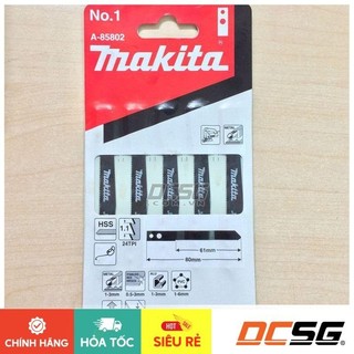 Lưỡi cưa lọng cắt sắt chuôi có lỗ Makita No.1 A-85802 (1 lưỡi)