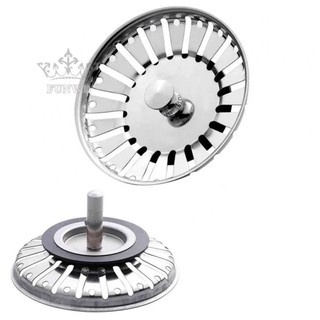 NEW>>Easy to Clean Kitchen Sink Strainer Plug Efficient Filtering of Water Residue