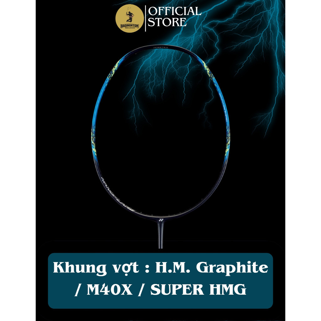Vợt cầu lông Yonex Nanoflare 700 siêu bền căng sẵn 10kg, vợt cầu lông Yonex carbon 4U tặng bao Yonex - Ken86.Sport
