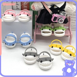 Uumir Giày Vải Đồ Chơi Hình Cá Mập Nhiều Màu Sắc Kích Thước 14inch / 20cm Dành Cho Búp Bê
