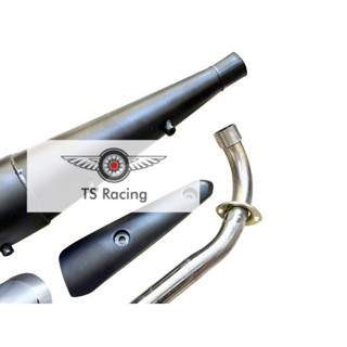  Pô uma móc đích inox tặng ốp pô spark wave - dream - citi - sirius - jupiter - wave s110 - ex135 - ex150 