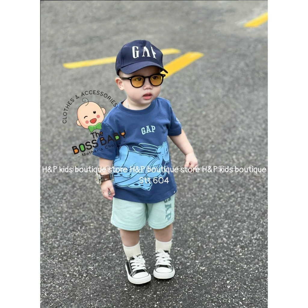 BỘ COTTON CHO BÉ TRAI MẶC THOẢI MÁI(GAP)