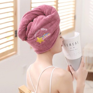 Khăn Trùm Đầu Siêu Thấm Hút Nước