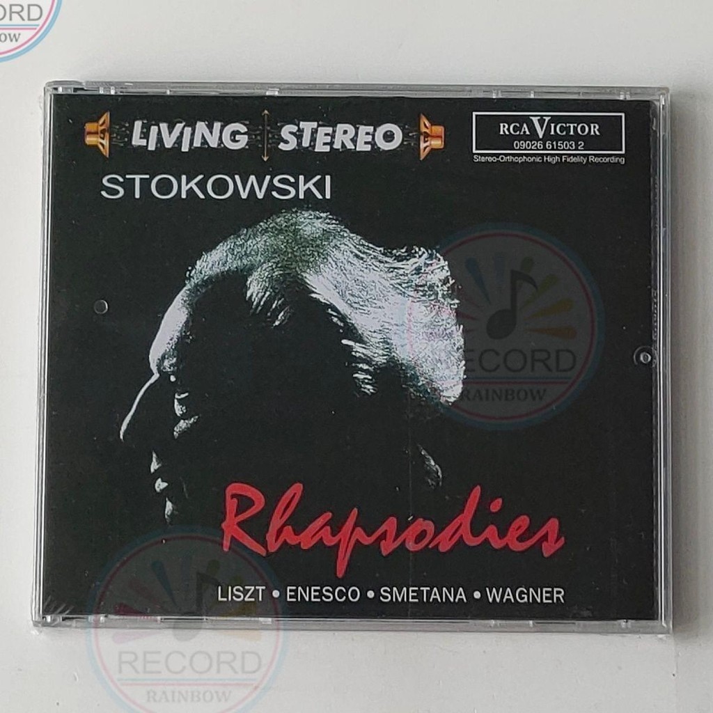 Stokowski Favourites Bedrich SmetanaFranz LisztGeorge EnescuRichard Wagner CD Album [Sealed]