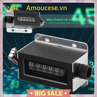 Bộ đếm D94-S Màn hình kỹ thuật số Bộ đếm kéo 6 chữ số để nhuộm in dệt