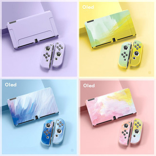 Dành cho nintendo switch phụ kiện oled vỏ bảo vệ ns game host console tpu bao gồm tất cả vỏ mềm bảo vệ