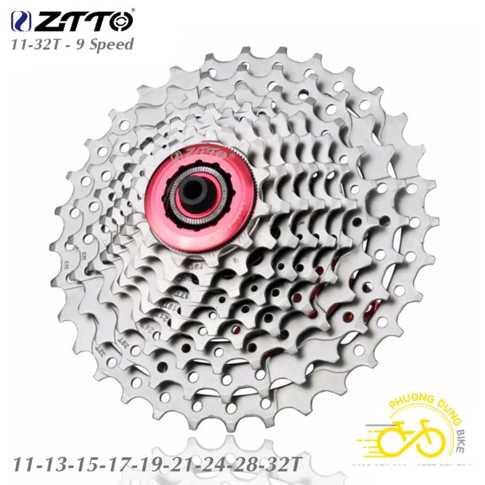 Líp thả líp 9 xe đạp ZiTTO 11-32T