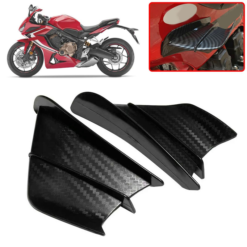 GM Đa Năng Xe Máy Winglet Khí Động Học Cánh Xẻ Tà Cho Xe HONDA CBR650R CBR650F CBR500R CBR1000RR Dàn
