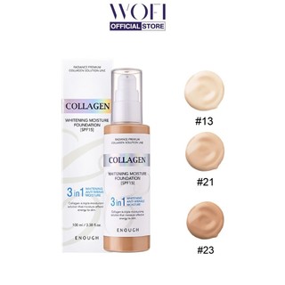 Kem nền Collagen 3in1 Enough Collagen 3in1 Foundation 100ml