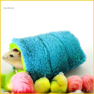 Võng treo bằng vải lông cừu chống thấm nước giữ ấm mùa đông cho chuột hamster/ sóc