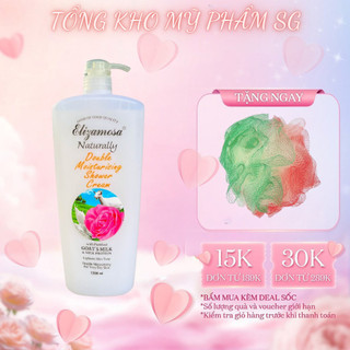 Sữa tắm con dê elizamosa 1200ml | sữa tắm trắng da...