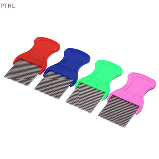 Lược thép không gỉ để loại bỏ chấy rận cho trẻ em lược chải bọ chét thú cưng PT