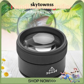 Kính lúp một mắt 30X Kính lúp trang sức ống kính Mini cầm tay