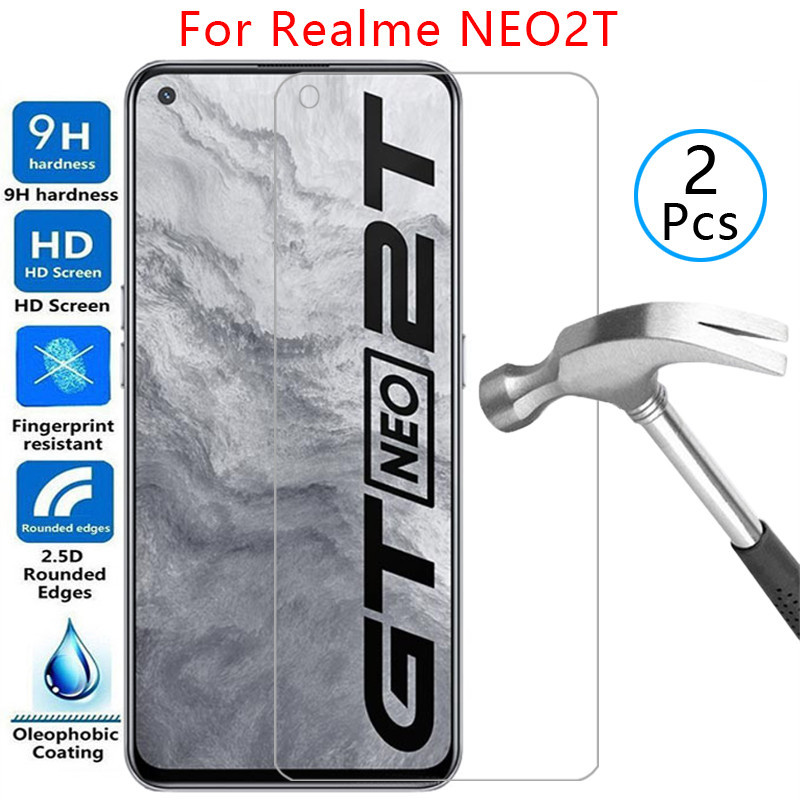 Ốp kính cường lực cho realme gt neo2t bìa trên realmi gtneo2t neo 2t điện thoại bảo vệ coque reame r