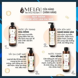 Sữa Rửa Mặt Nghệ Nhân Sâm MELA