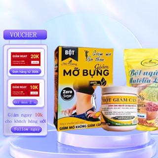 Bột Ngũ Cốc Lá Sen Mị Hương Matcha Giảm Mỡ Bụng