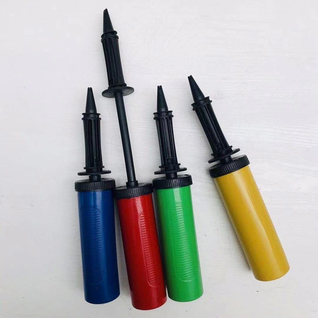 Bóng bơm hơi hình trụ đẩy bằng tay Dụng cụ bơm bóng tròn bơi dụng cụ bơm lốp/bơm bóng bay cầm tay ch