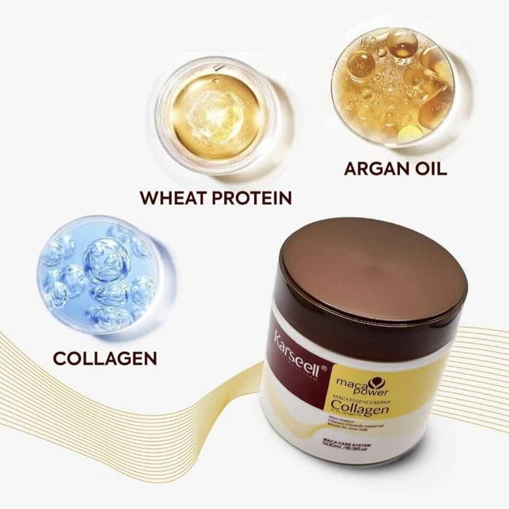 Karseell Collagen Deep Repair Hair Mask 100ml 3.38fl.oz For Dry Hair