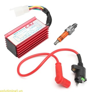 Onlytiming1 đua đánh lửa cuộn dây 5 pin ac cdi hộp a7tc cho bugi cho hố bụi bẩn xe đạp atv