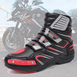 Nam Chống Thấm Nước Xe Máy Giày Motocross Đua Nữ Mềm Mại Chống Trơn Trượt Đi Botas Moto