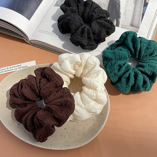 Dây buộc tóc scrunchies cột tóc LAGU Accessories phụ kiện buộc tóc màu pastel trơn