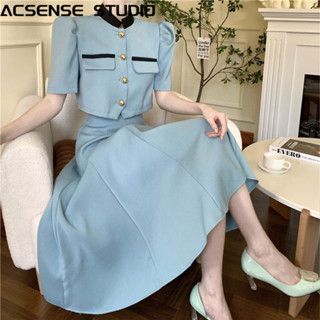 DIELIAN Set đồ nữ set áo kiểu  sang chảnh chic xinh Mùa đông WLQ2430QA9 13Z240326