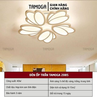Đèn ốp trần phòng khách 5 cánh TAMOGA HELGA 2085
