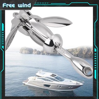 FreeWind Phần cứng neo bằng thép không gỉ 1 5kg Thuyền gấp cho du thuyền biển