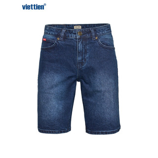 Quần Short Jeans VIETTIEN SMART CASUAL phom REGULAR vải jean cotton - 6S8400CRY/SJDP