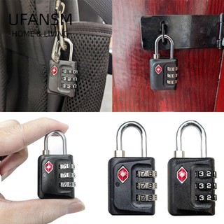 Khóa kết hợp 3 chữ số, Khóa TSA Khóa mật khẩu hải quan, Dụng cụ bảo mật chống trộm di động Vali Hành lý Khóa mã hóa Du lịch