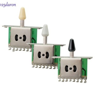 Daron1 guitar pickup selector switch, 3 / 5 way hợp kim kẽm guitar 3 chiều pickup, selector switch abs núm kim loại 3 màu đàn guitar pickup switch fender đàn guitar điện