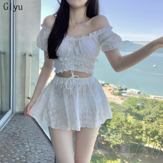 Giyu Bikini Đồ Bơi đồ đi biển bikini kín đáo Năng động ins Gợi cảm Thời trang WLQ2430V1B 15Z240408