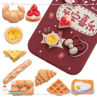Mô hình đồ ăn sáng mini DIY trang trí nhà búp bê