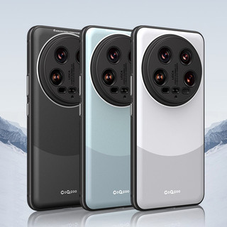 Dành Cho Xiaomi Mi 14 Ultra, 13 Ultra Ốp Lưng ELVEV Chống Rơi Cảm Giác Da Mềm Khung TPU Bảo Vệ Ống Kính Vỏ Điện Thoại