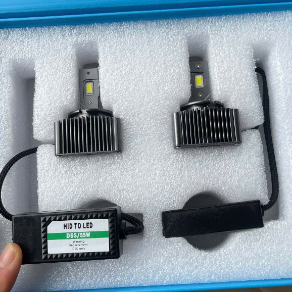 Đèn led ô tô D5S công suất 55w ánh sáng trắng mịn tầm nhìn xa rộng