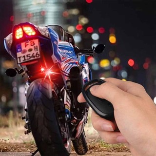 Wireless Remote Control LED Strobe Light for Motorcycle Car Bike Scooter Anti-collision Warning Lamp Flash Indicator Waterproof