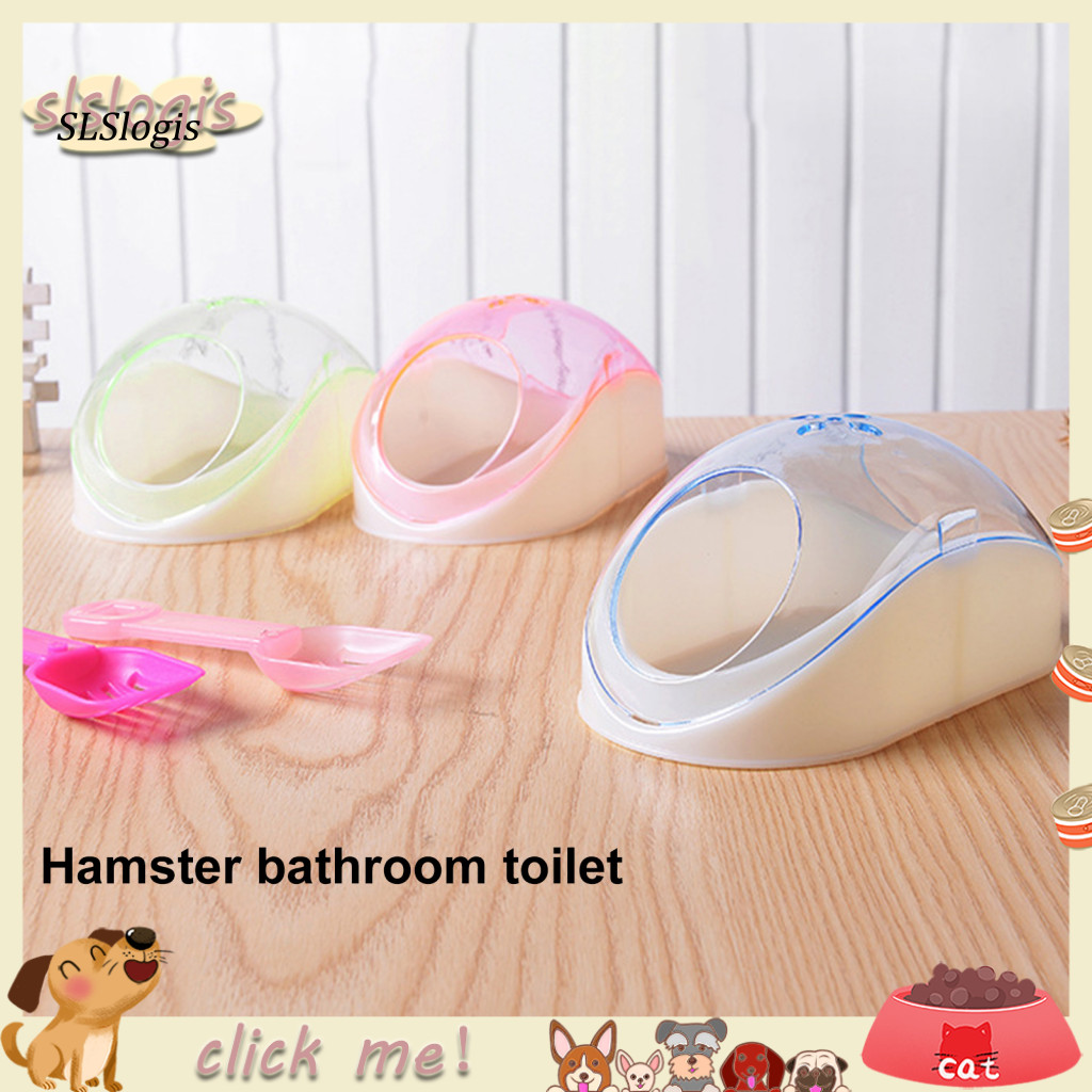 Sgw _ Hamster Phòng Tắm Có Xẻng Đa Năng Trong Suốt Thú Cưng Nhỏ Cát Tắ