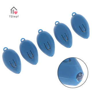 5 chiếc mini uv móc khóa led vòng chìa khóa đèn pin đèn pin chống ánh sáng xanh mới